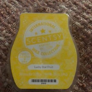 Scentsy wax bar lucky star fruit